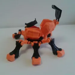 The funny spider