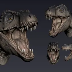 V-rex Head