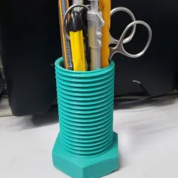 Vase Bolt Pencil holder