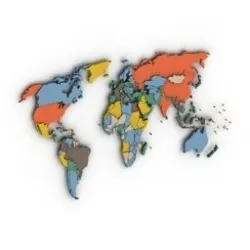 world map