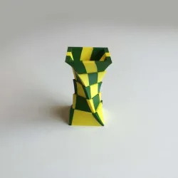 2-Color Box Vase (Dual Extrusion)