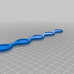 25mm Movement Nesting Tray with Gap between models