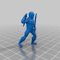 Ancient Dark Combat Trooper