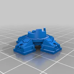Armiger Knight Foot Variant (4-Toes)