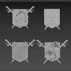 Attack on Titan Corps Logo