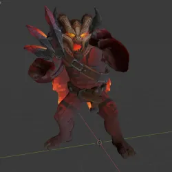 Axe Figurine( Dota 2)