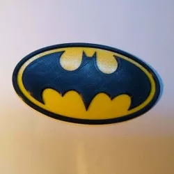 Batman Emblem dual color