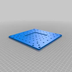 Bed extender for a lab lift, K40 laser adjustable bed.