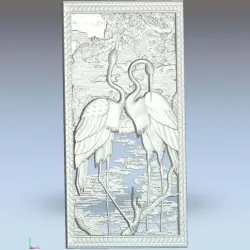 birds collage wall decoration