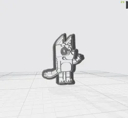 Bluey Cookie Cutter