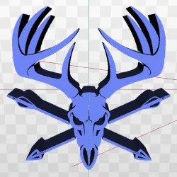 Bow Hunter Emblem Symbol Hunting 3