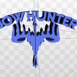 Bow Hunter Emblem Symbol Hunting