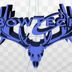 Bow Hunter Emblem Symbol Hunting Bow Tech