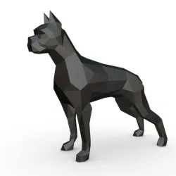Boxer figure