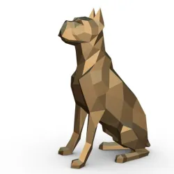 Boxer figure