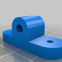 Bracket for 4mm axis