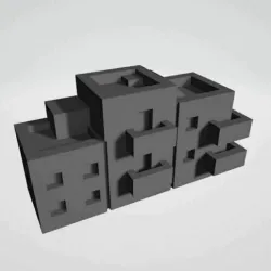 Building complex flat apartment