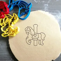 Carousel Horse Cookie Cutter