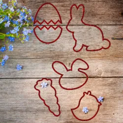 cookie cutter easter set