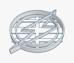Cookie Cutter Flash Logo Super Hero Cookie Cutter