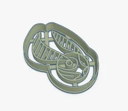 Cookie Cutter Golden Harry Potter Cookie Cutter Golden