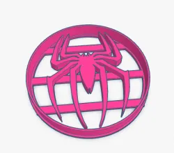 Cookie Cutter SpiderMan Logo Cookie Cutter 5cm