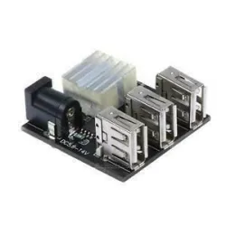 DC-DC USB mini charging module enclosure