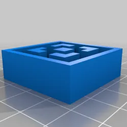 Decorative cement block mould