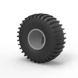Diecast Wheel from Atlas ATV Scale 1:20