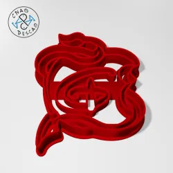 Disney - Descendants - Logo - Apple - Cookie Cutter