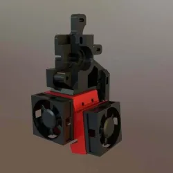 Double fan Prusa i3