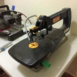 Dyson Adapter for RYOBI 18 inch Scroll Saw