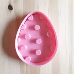 Easter / Dinosaur Egg Circle Stamp - Cookie Cutter