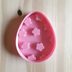 Easter Egg Flower Stamp - Cookie Cutter