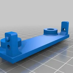ECX Barrage rear bumper mount