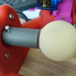 EggBot suction cup holder enlonged for table tennis's ball with sources