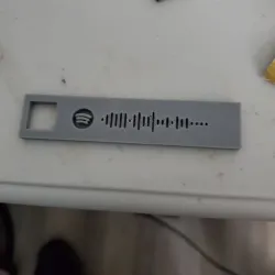 Elvis cant help falling Spotify code keychain