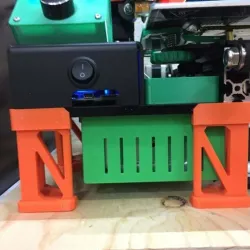 Ender 2 PSU Mount for Under the Printer