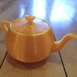 FFF 3D-printable Utah Teapot with separate lid