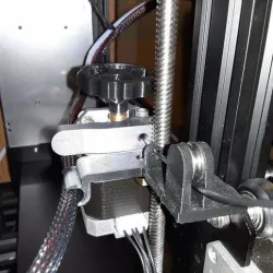 fillament guide for Ender 3 pro with bearing modification