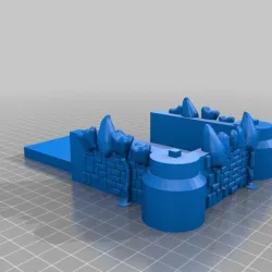 Fixed STL  file for "The Dice Tower of Fate"