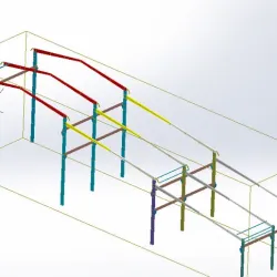 Frame Steel Building Workshop