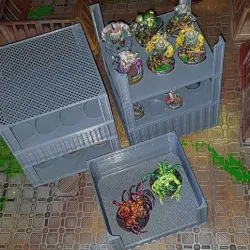 FREE Storage tower for Miniatures
