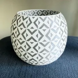 Geometric Vase Bowl Pot Multi Material