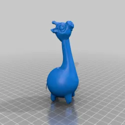 Giraffe Ball Cartoon