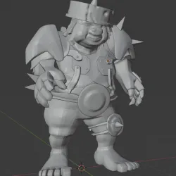 Heavy armored halfling - Blood Bowl