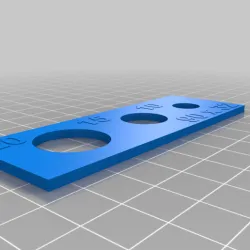 Hole calibration test