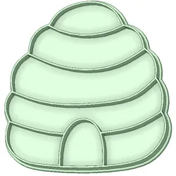 Honeycomb cookie cutter