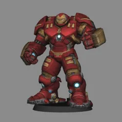 Hulkbuster V1 - Avengers Age Of Ultron LOW POLYGONS AND NEW EDITION