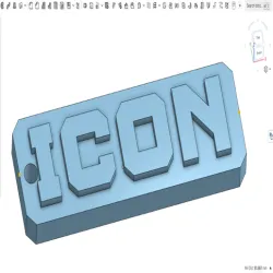 ICON tool logo/keychain